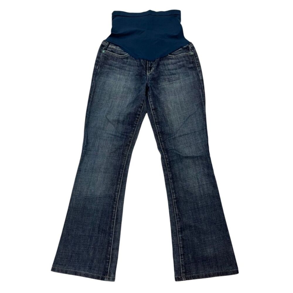 Joe's Jeans Provocateur Fit A Pea in the Pod Sz 27 Maternity Jeans Bootcut Dark